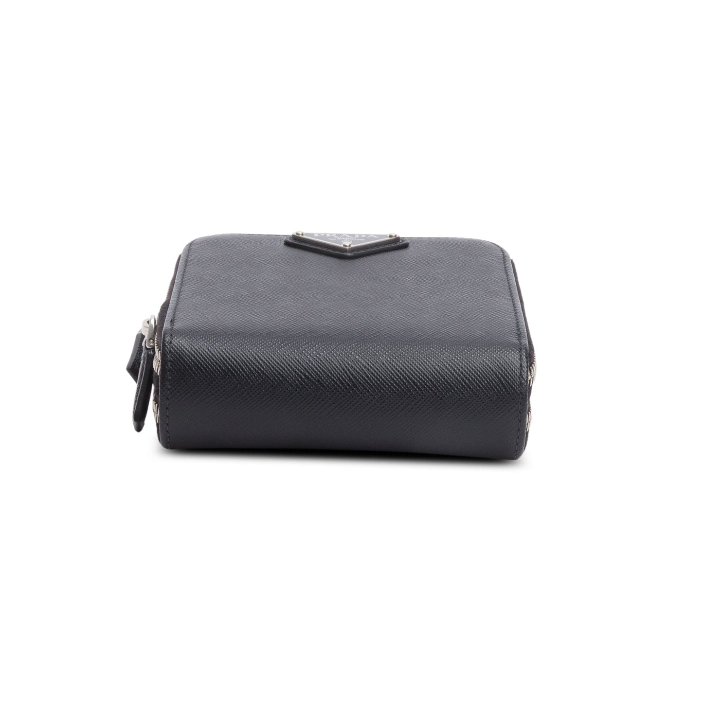 Prada Black Saffiano Leather Smartphone Case Crossbody Bag