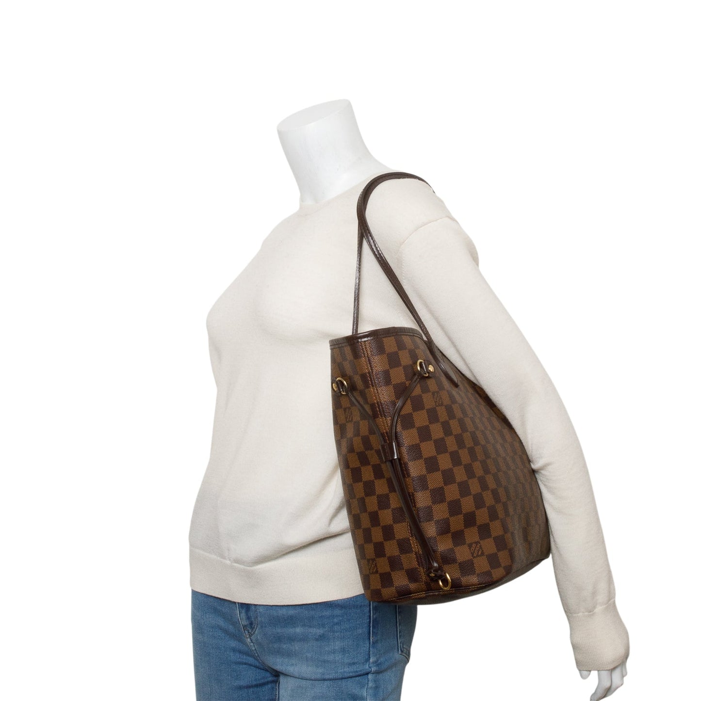Louis Vuitton Damier Ebene Neverfull MM