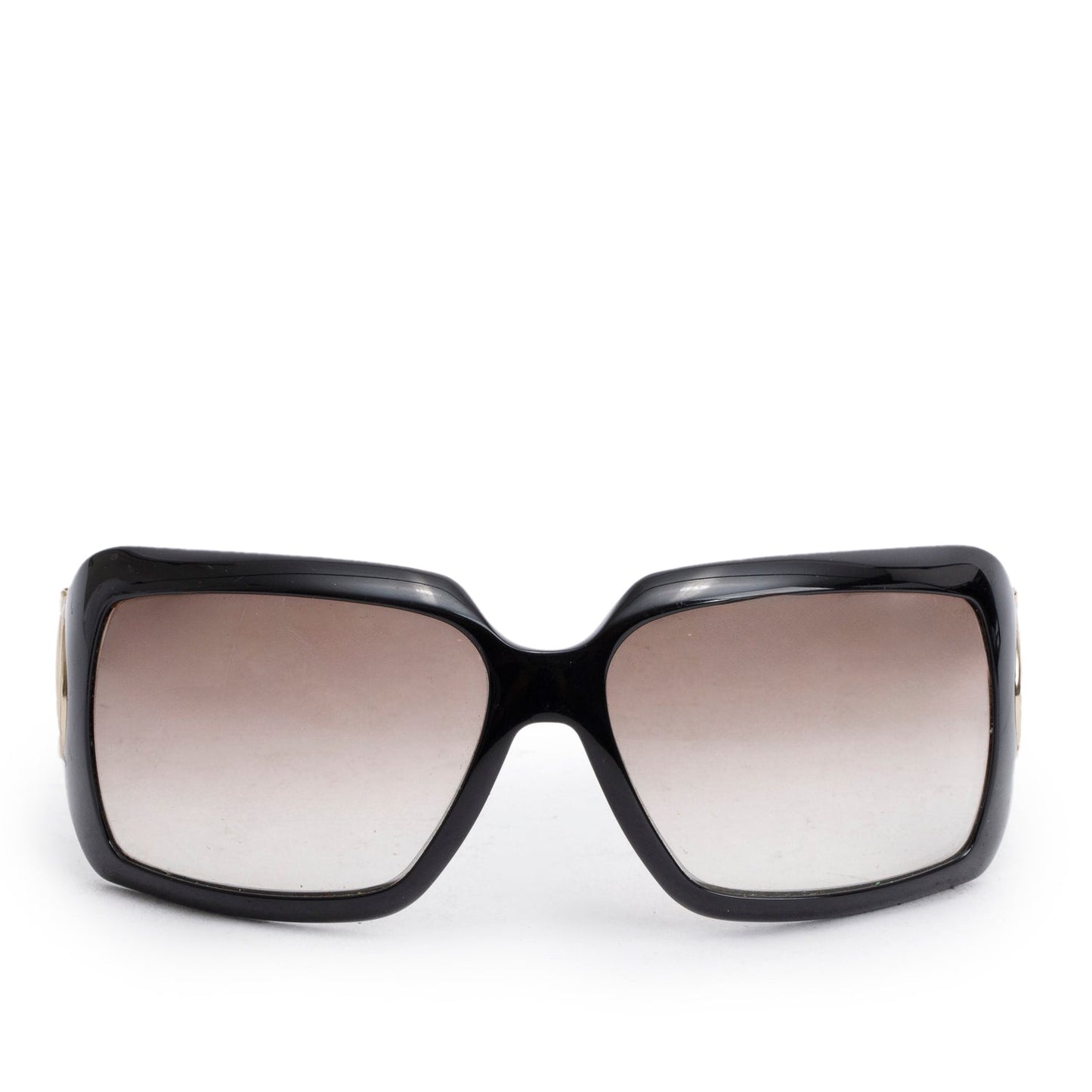 Gucci GG2562/S Black Acetate Horsebit Square Sunglasses
