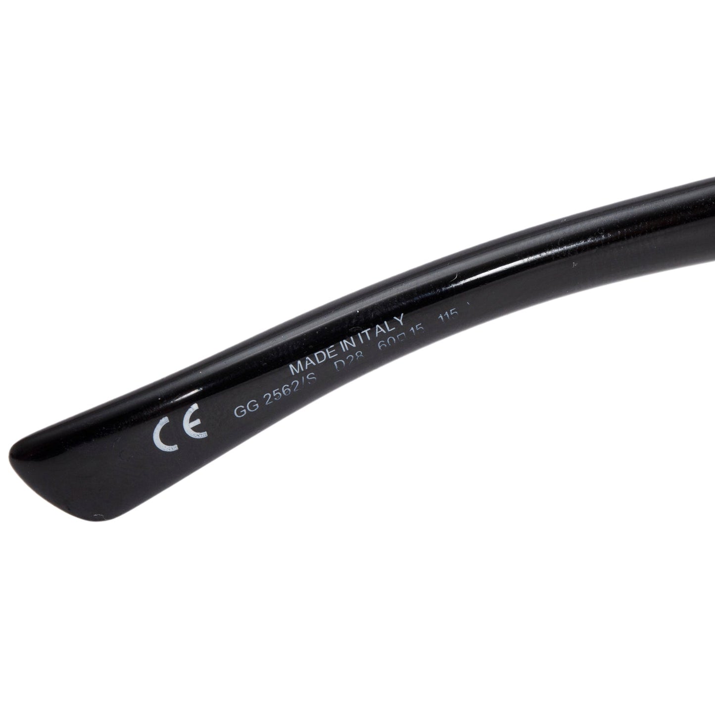 Gucci GG2562/S Black Acetate Horsebit Square Sunglasses
