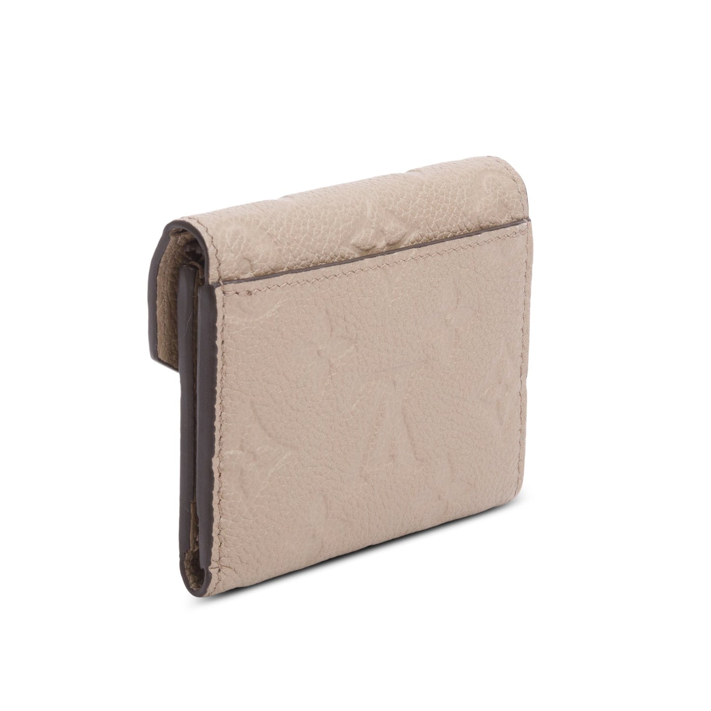 Louis Vuitton 2022 Taupe Monogram Empreinte Leather Victorine Wallet