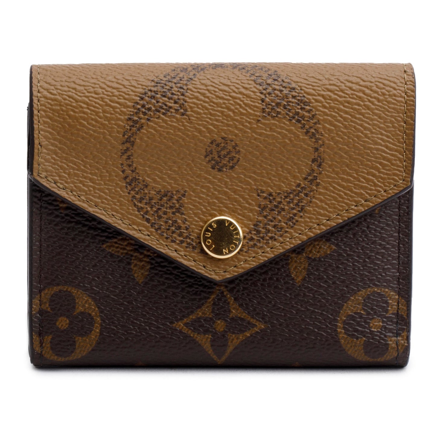 Louis Vuitton Monogram Reverse Giant Zoe Wallet