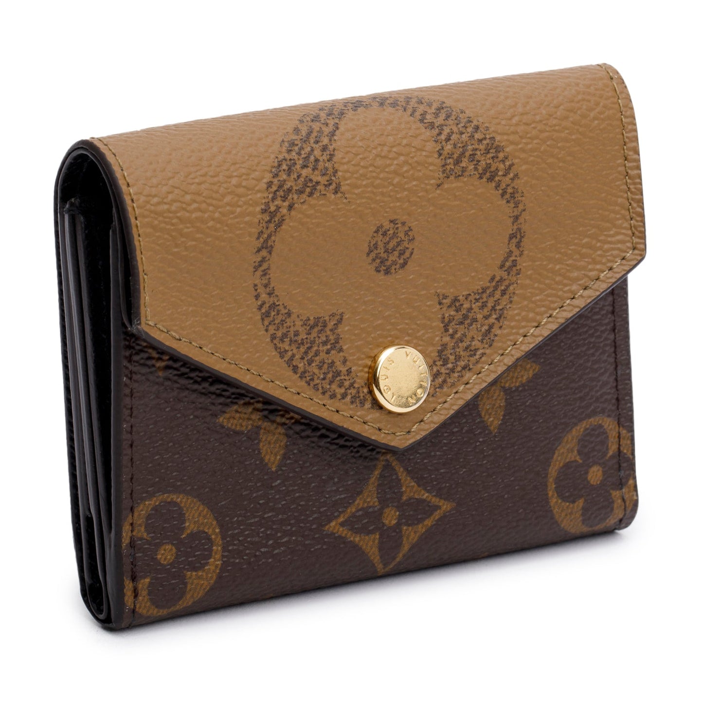 Louis Vuitton Monogram Reverse Giant Zoe Wallet