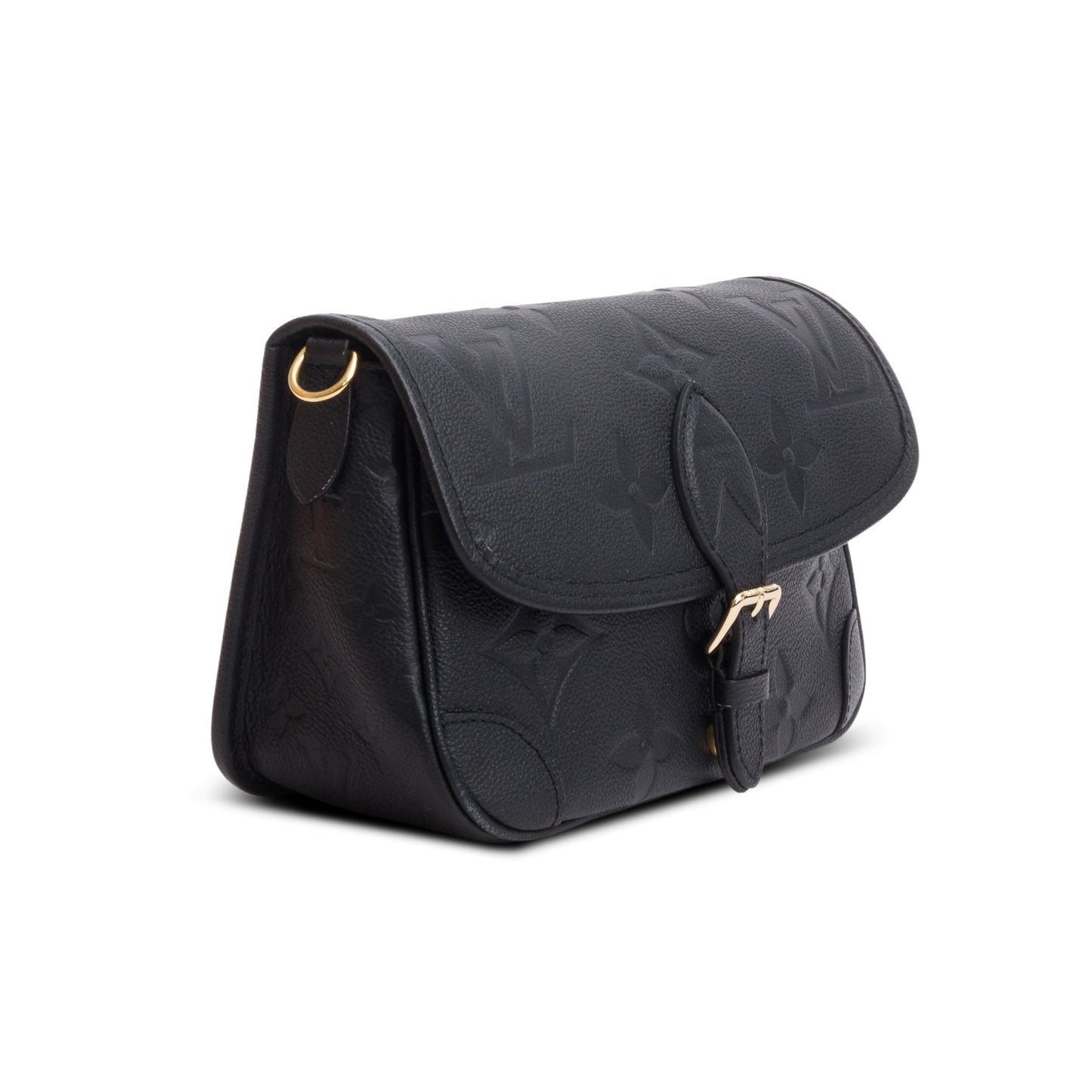 Louis Vuitton 2025 Black Monogram Empreinte Diane