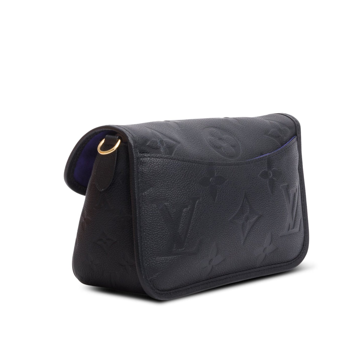 Louis Vuitton 2025 Black Monogram Empreinte Diane