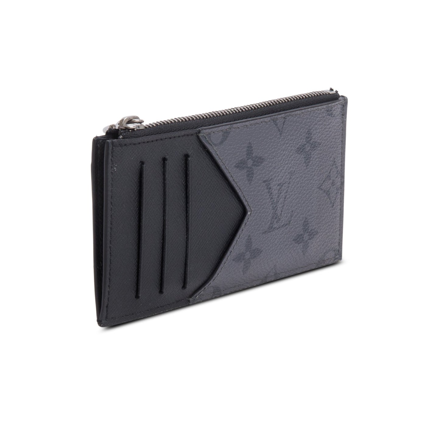 Louis Vuitton Monogram Eclipse Reverse Coin Card Holder