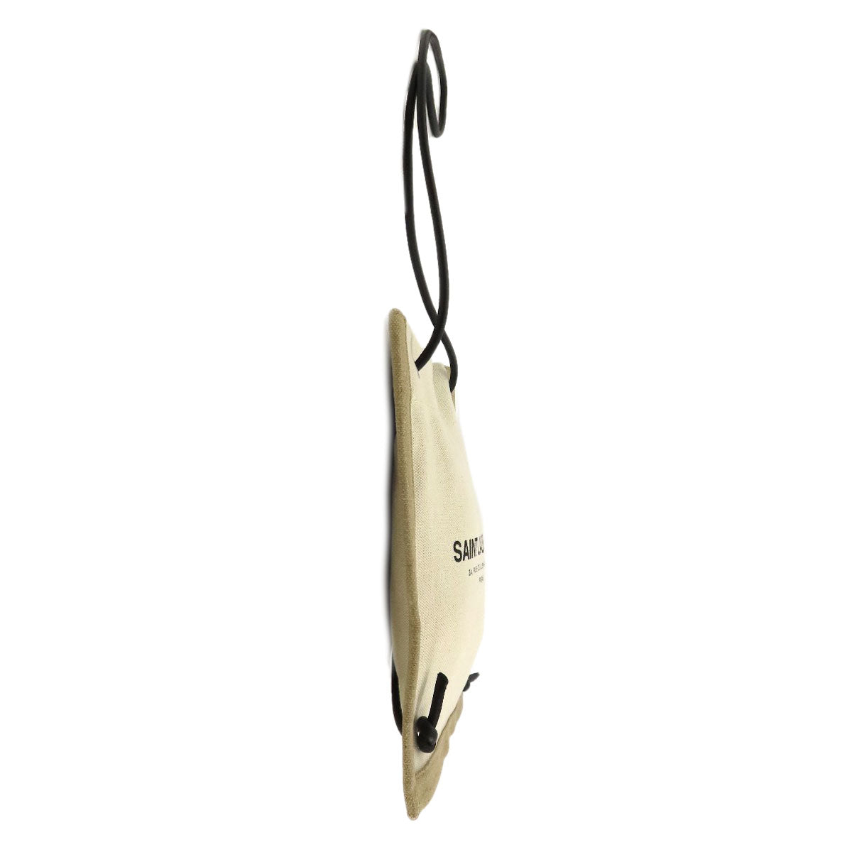 SAINT LAURENT Shoulder Bag canvas beige University Flat 2WAY Women
