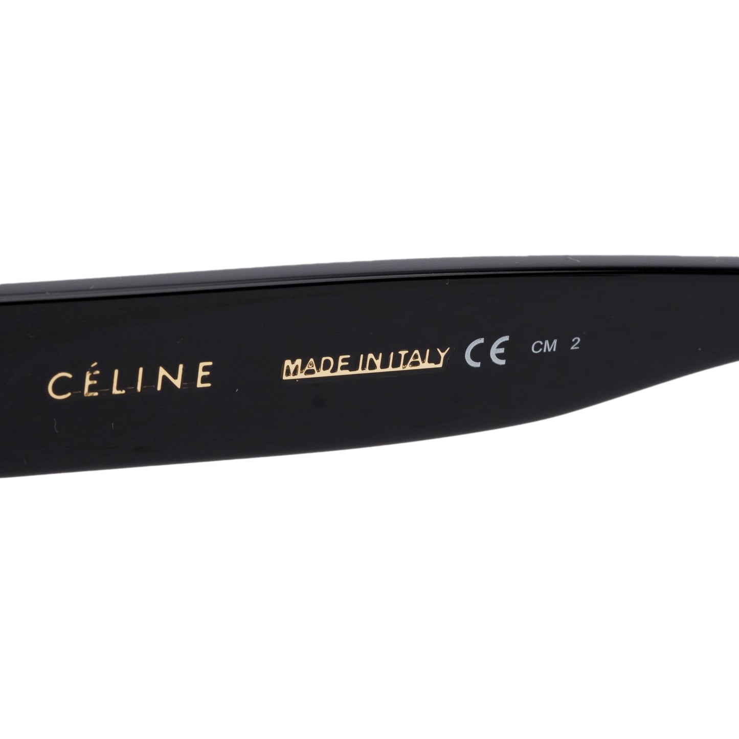Celine CL 41026/S Black/Havana Acetate Shadow Sunglasses