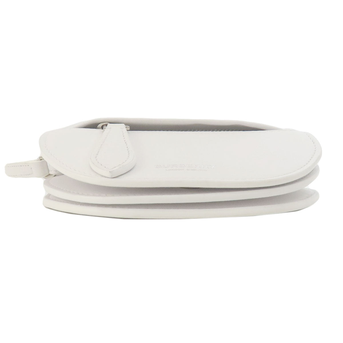BURBERRY Shoulder Bag leather white Mini pochette