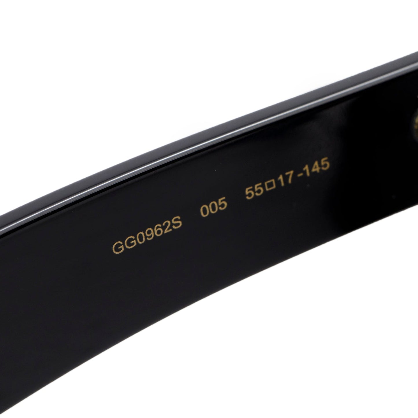 Gucci GG0962S Black Acetate Square Frame Sunglasses