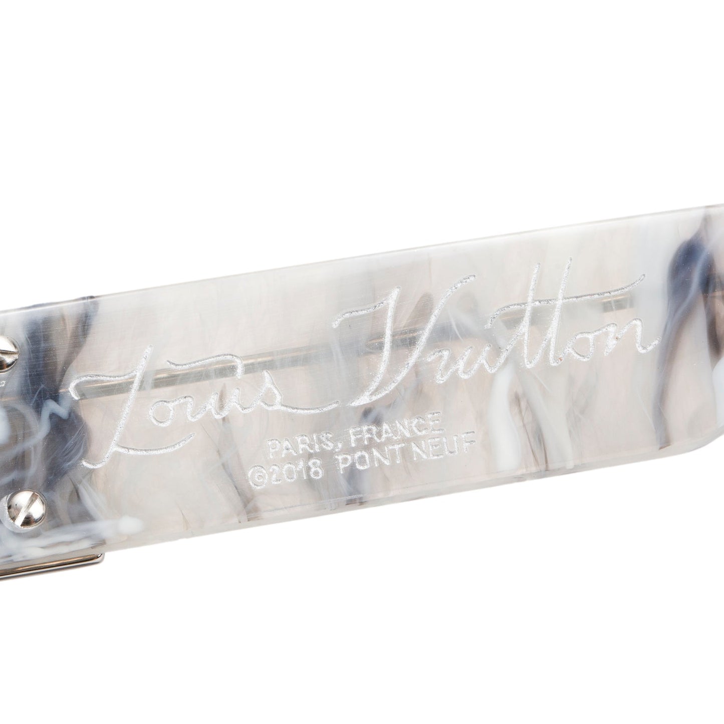 Louis Vuitton Z1245W Marble Grey Acetate Charleston Square Sunglasses