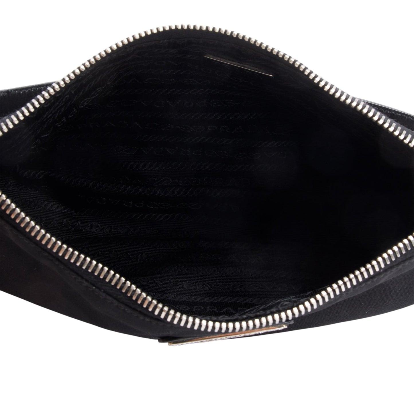 Prada Black Tessuto Nylon Pochette