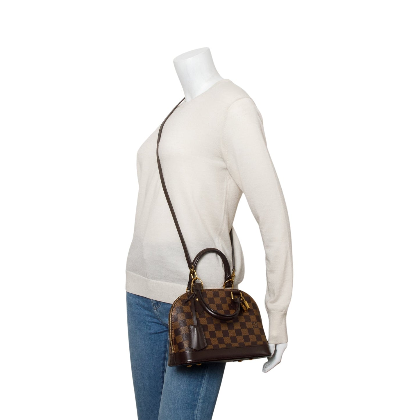 Louis Vuitton 2020 Damier Ebene Alma BB