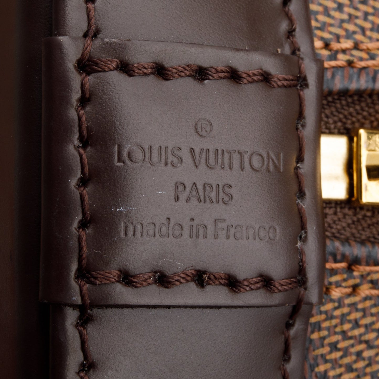 Louis Vuitton 2020 Damier Ebene Alma BB