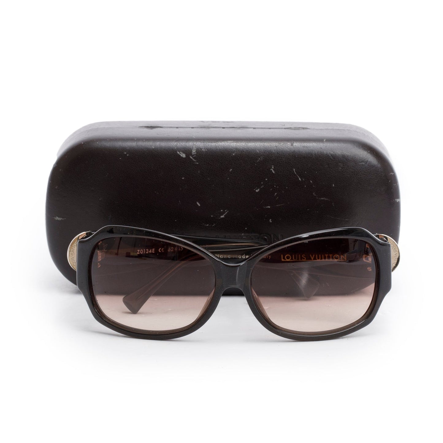 Louis Vuitton Z0134E Brown Acetate Crystal Ursula Square Sunglasses