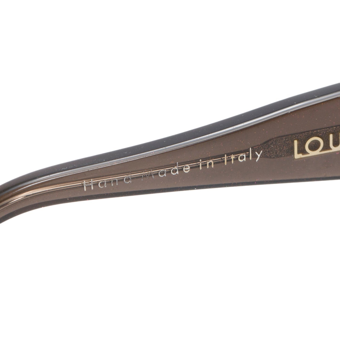 Louis Vuitton Z0134E Brown Acetate Crystal Ursula Square Sunglasses