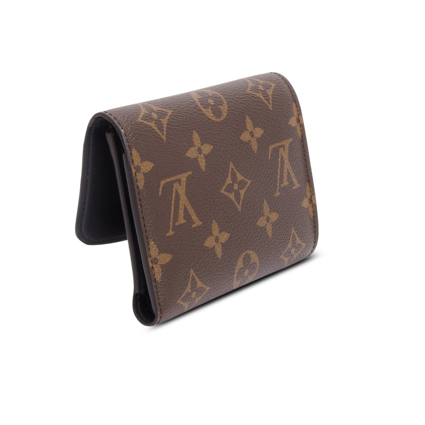 Louis Vuitton Monogram Flower Lock Compact Wallet