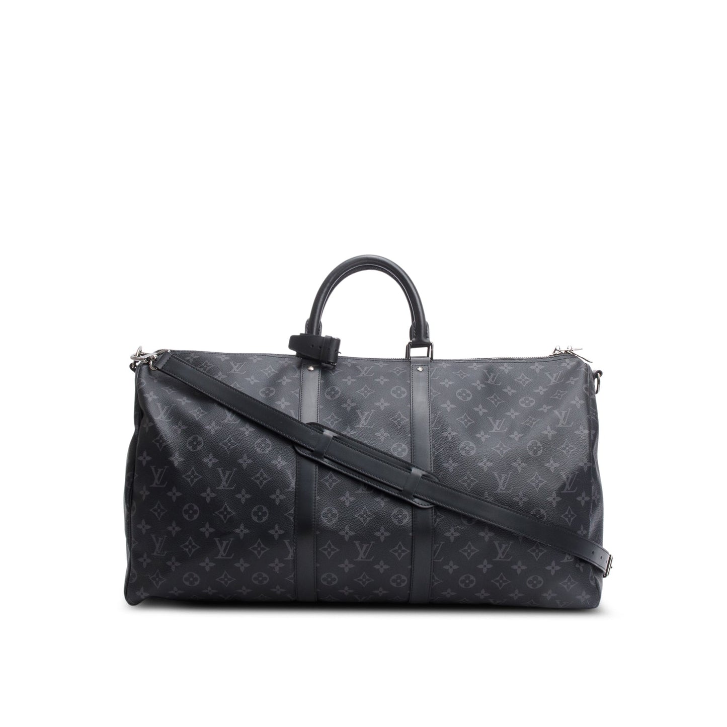 Louis Vuitton 2022 Monogram Eclipse Keepall Bandouliere 55