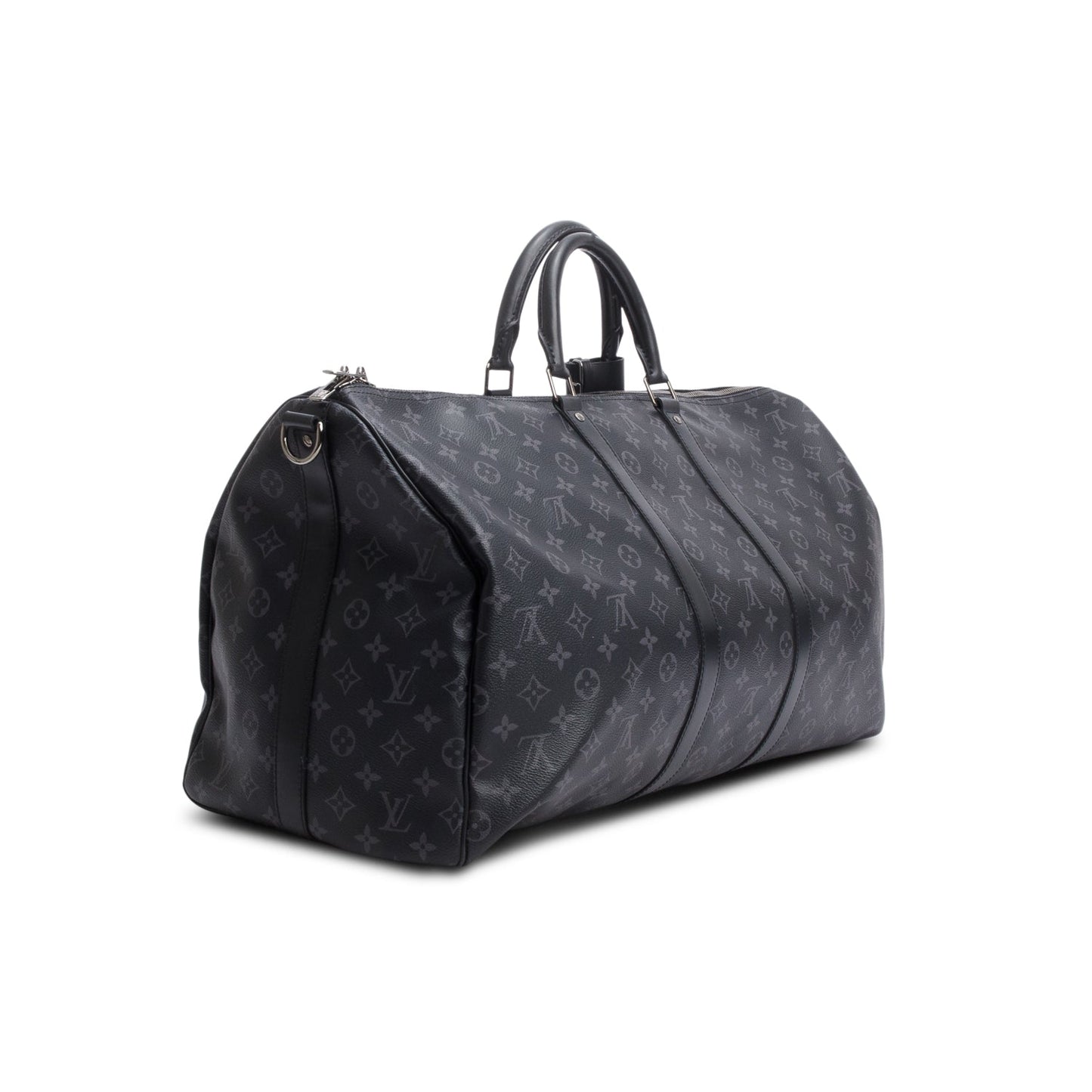 Louis Vuitton 2022 Monogram Eclipse Keepall Bandouliere 55