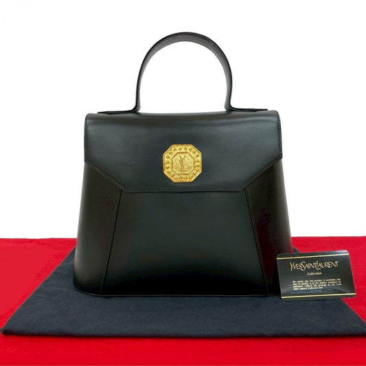 YVES SAINT LAURENT Handbag leather black