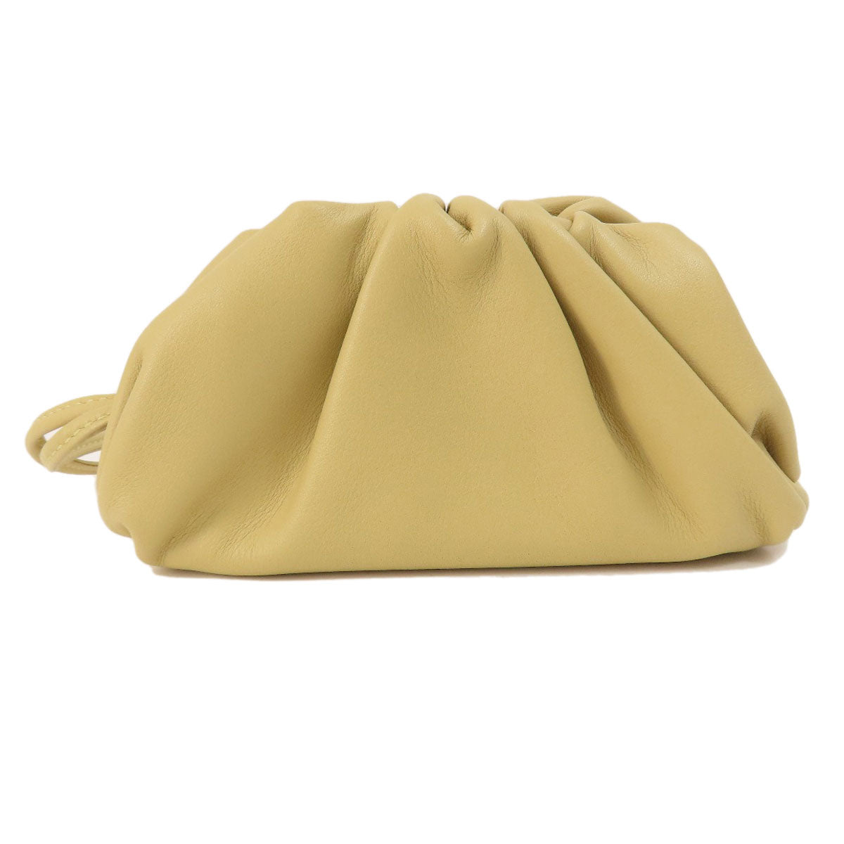 BOTTEGAVENETA Coin case Calfskin beige Mini the pouch Women