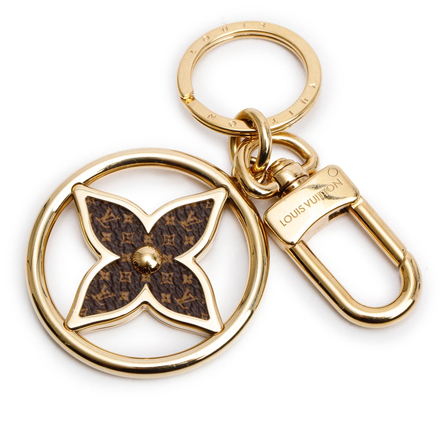 Louis Vuitton 2024 Puzzle Flower Monogram Keyring
