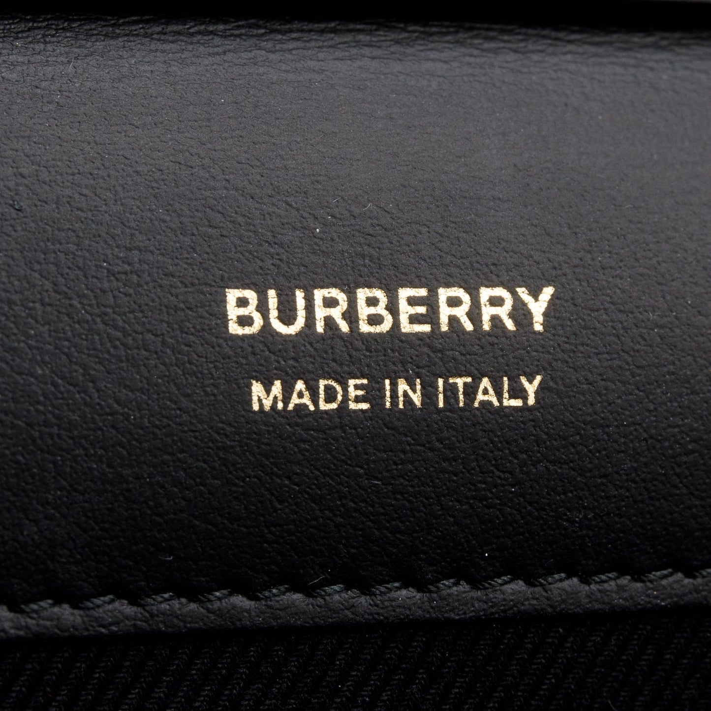 Burberry Black Quilted Leather Mini Lola Bag