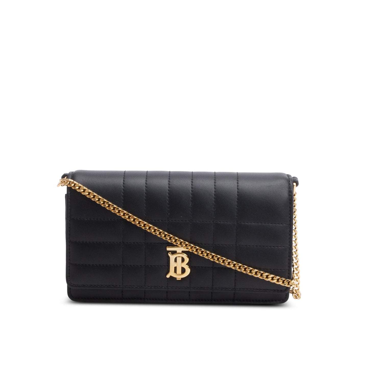 Burberry Black Quilted Leather Mini Lola Bag