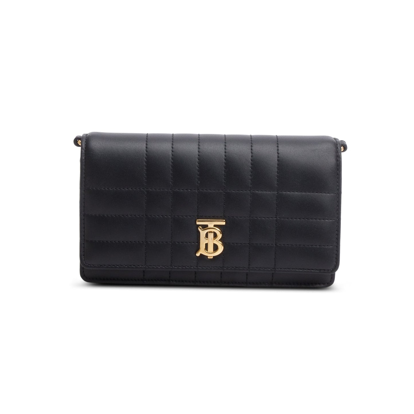 Burberry Black Quilted Leather Mini Lola Bag
