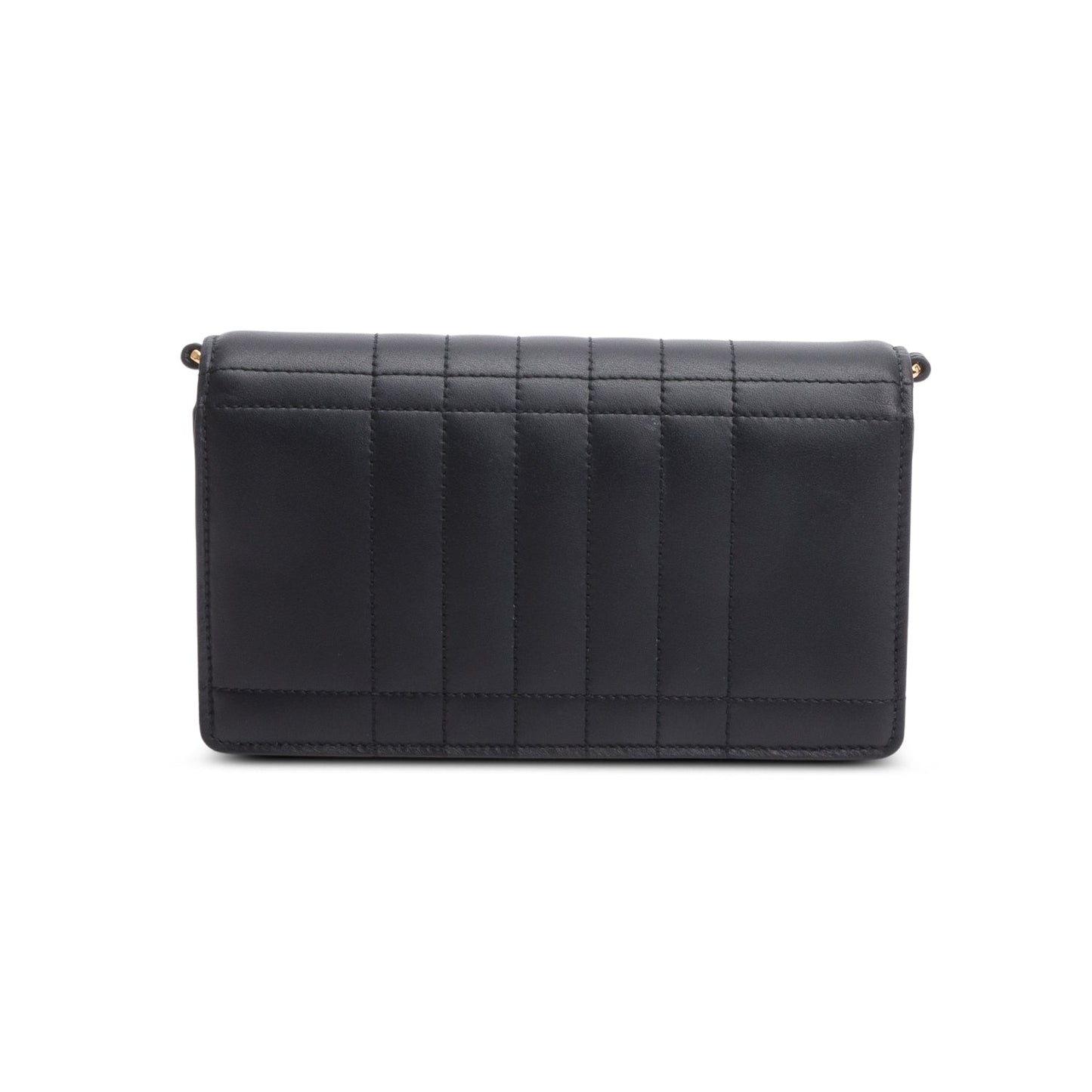 Burberry Black Quilted Leather Mini Lola Bag