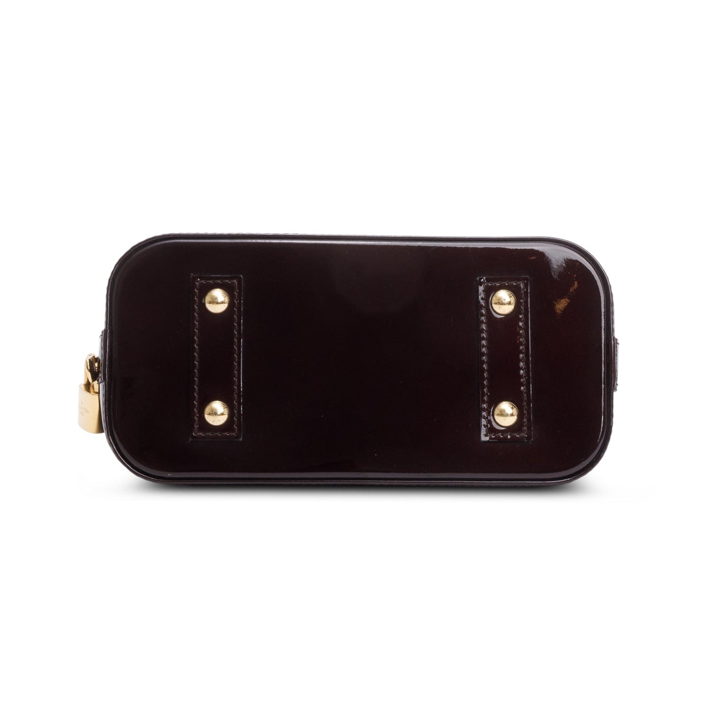 Louis Vuitton Amarante Monogram Vernis Leather Alma BB