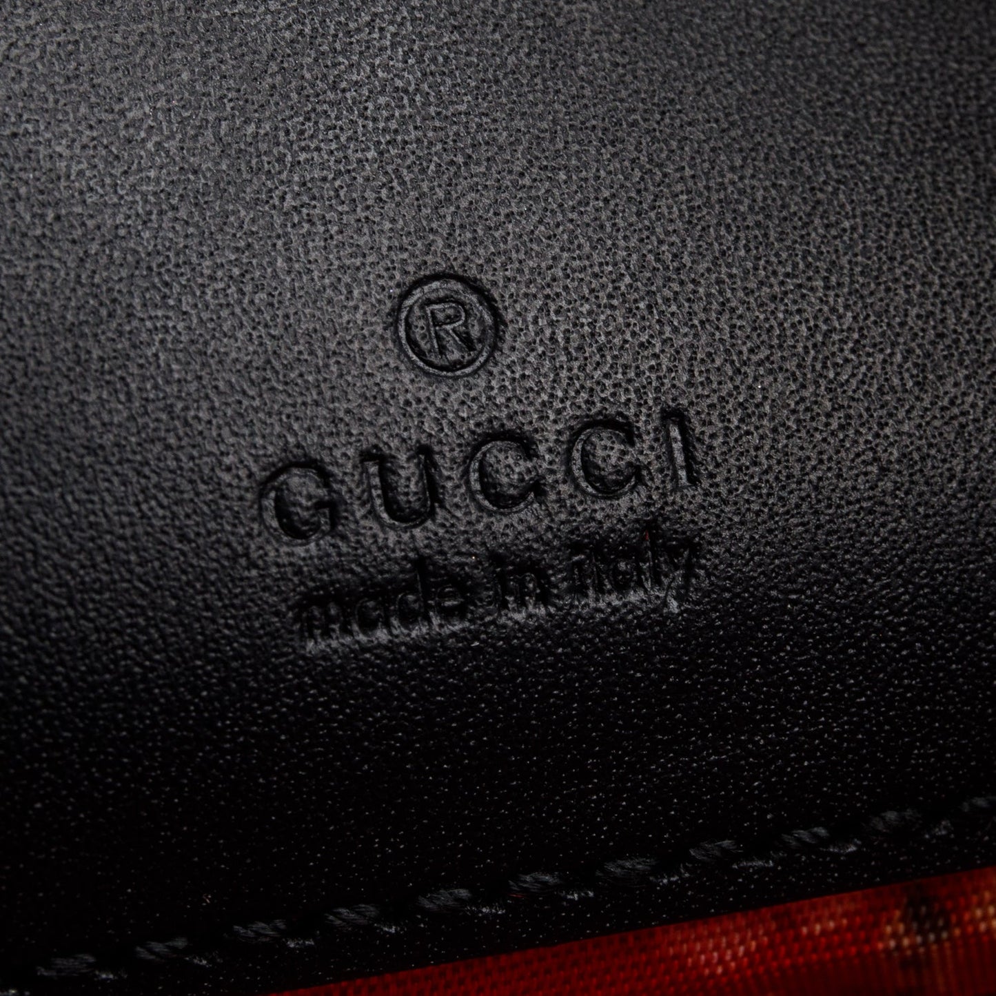 Gucci Black Patent Leather & Yellow Rubber Game Patch Logo Belt Bag, Size 85 34