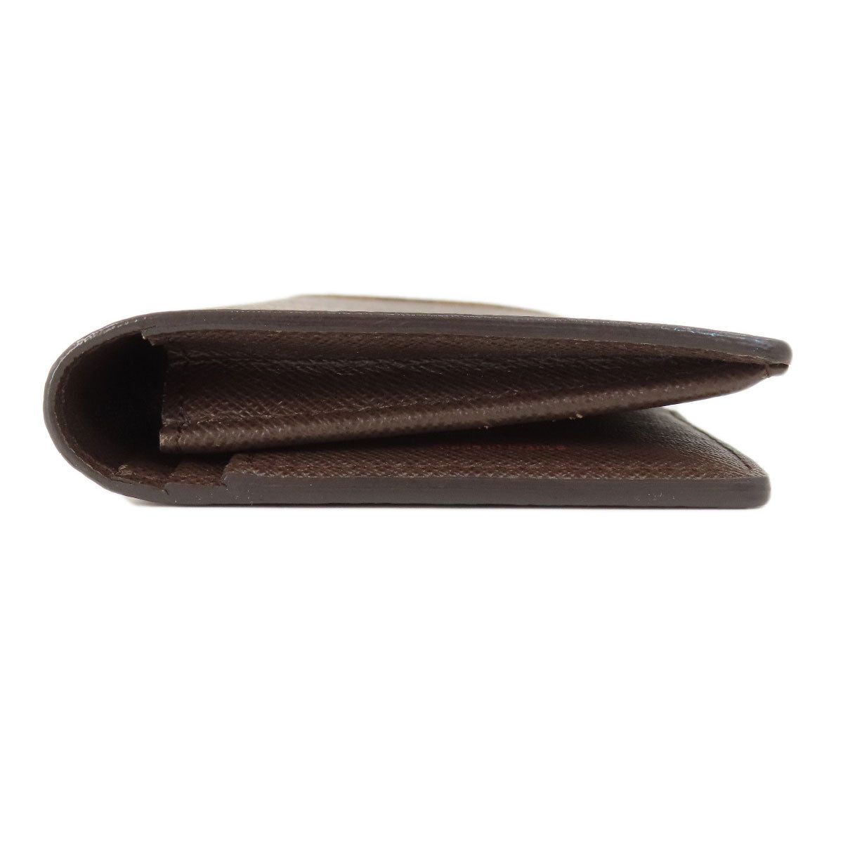 LOUIS VUITTON Long Wallet Purse N60017 Damier canvas Brown Portefeuilleï¿½EBrazza Former mens