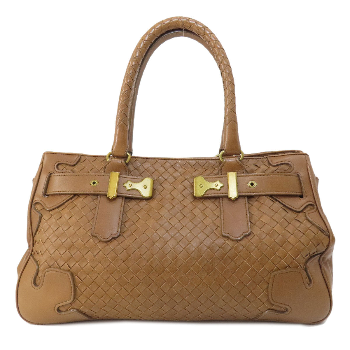 BOTTEGAVENETA Tote Bag leather Brown