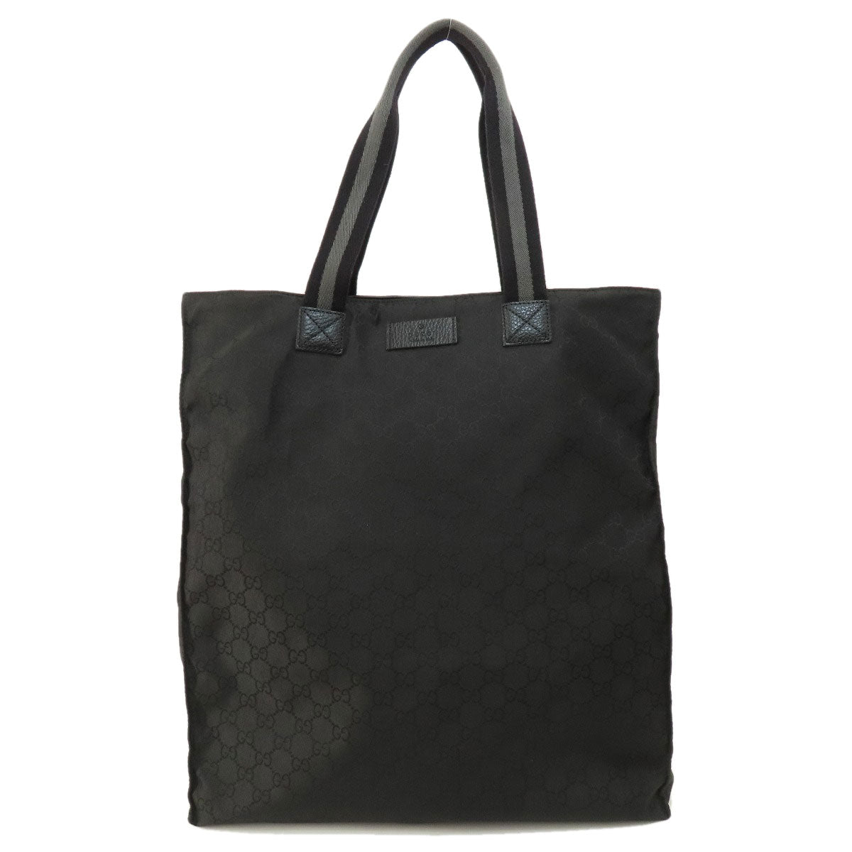 GUCCI Tote Bag 449177 Nylon black GG outlet
