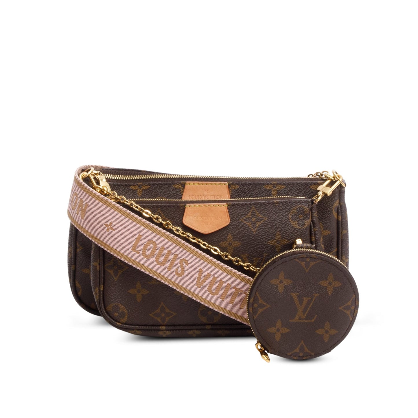 Louis Vuitton Monogram Rose Multi-Pochette Accessoires