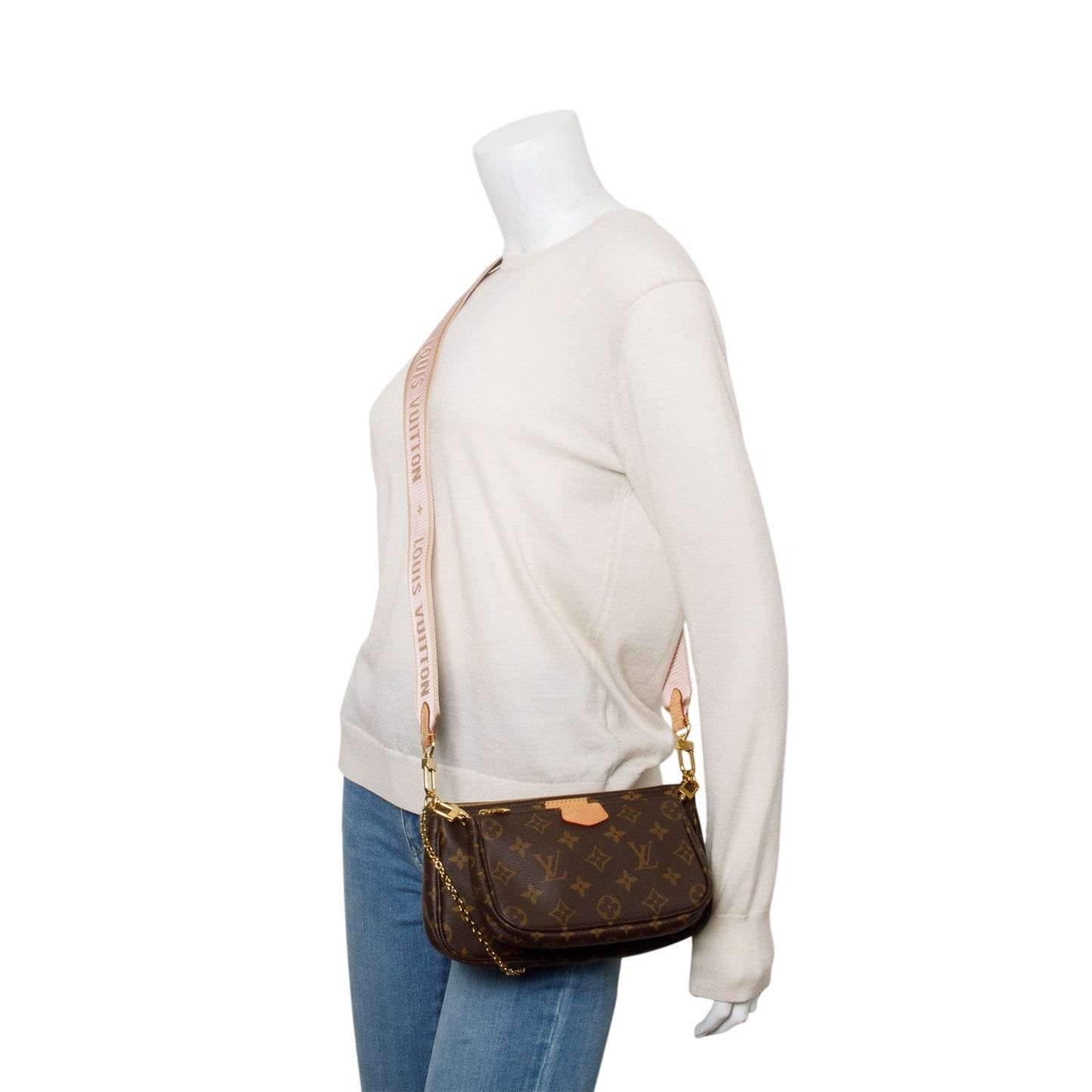 Louis Vuitton Monogram Rose Multi-Pochette Accessoires