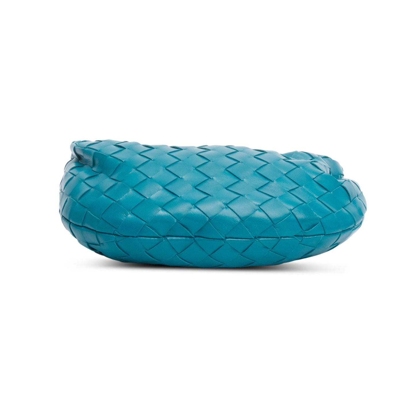 Bottega Veneta Teal Lambskin Intrecciato Mini Jodie