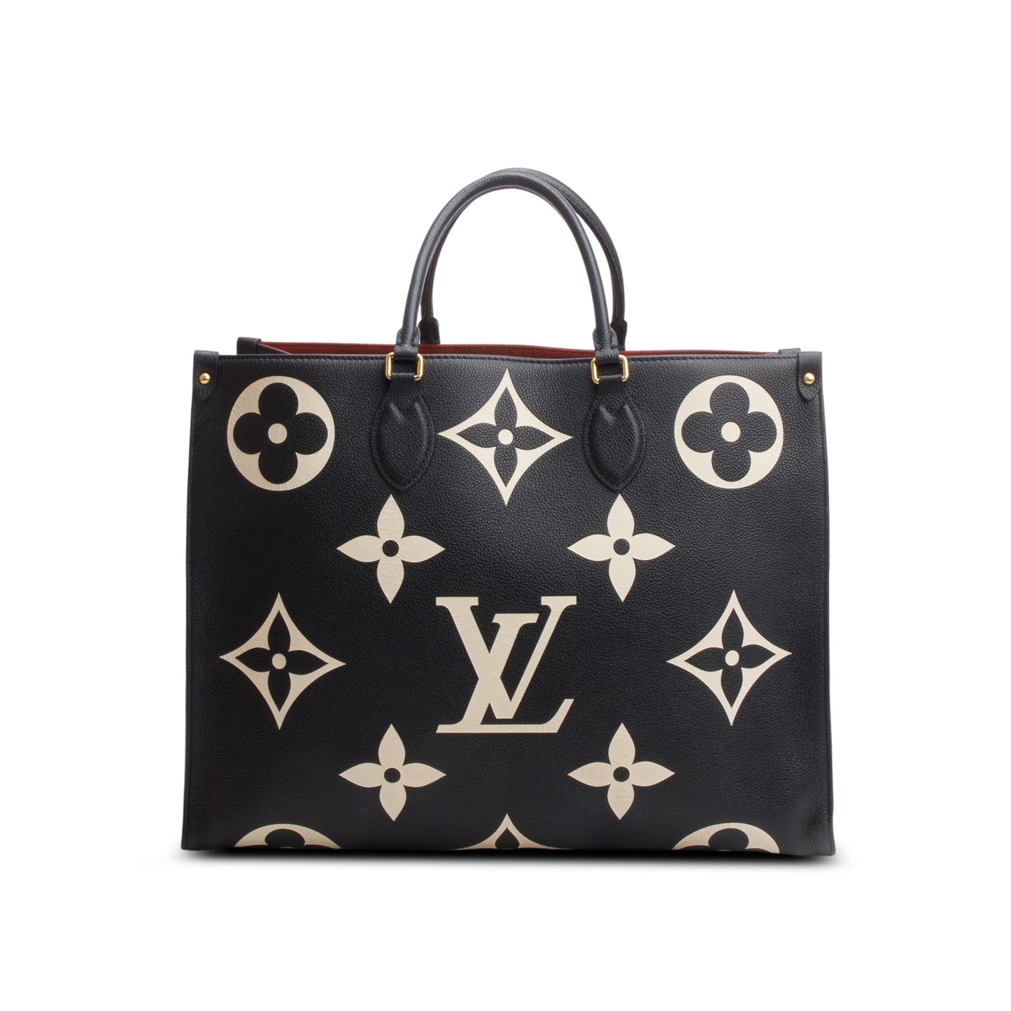 Louis Vuitton Bicolor Monogram Empreinte Leather OnTheGo MM