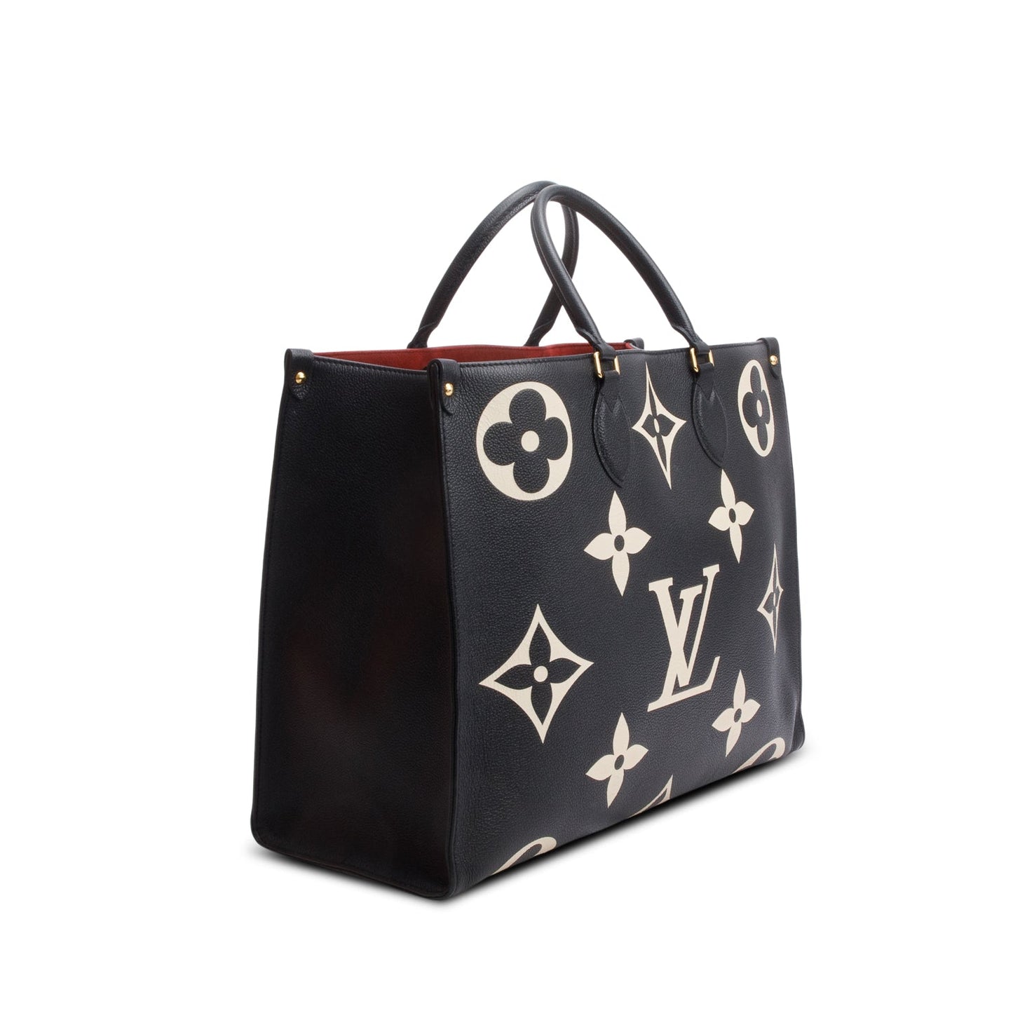 Louis Vuitton Bicolor Monogram Empreinte Leather OnTheGo MM