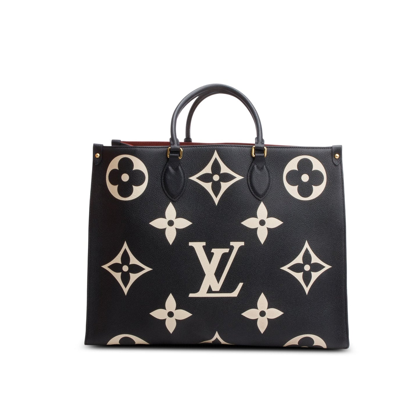 Louis Vuitton Bicolor Monogram Empreinte Leather OnTheGo MM