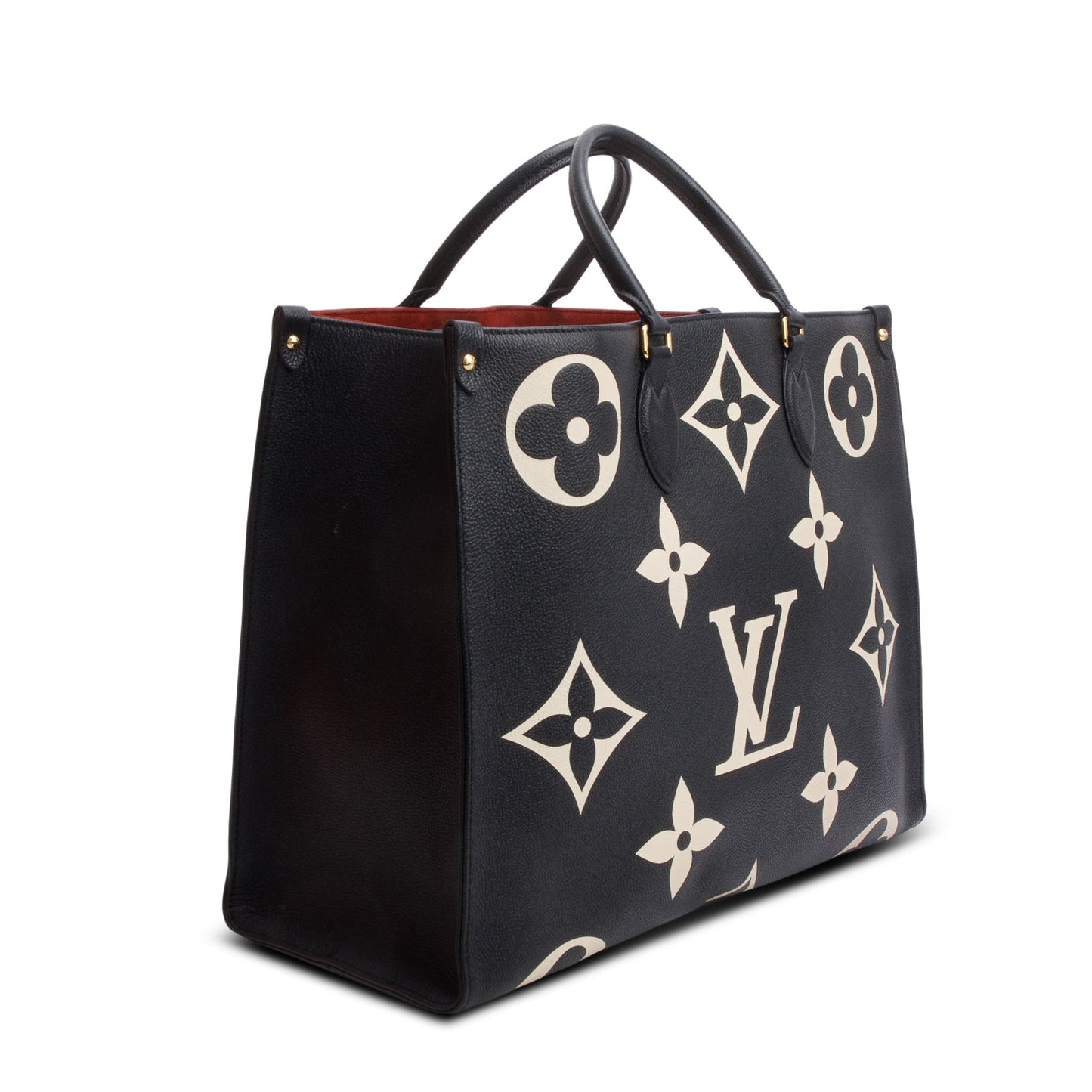Louis Vuitton Bicolor Monogram Empreinte Leather OnTheGo MM