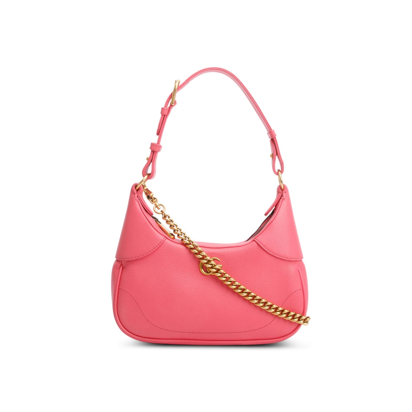 Gucci 2024 Pink Goatskin Small Aphrodite Shoulder Bag