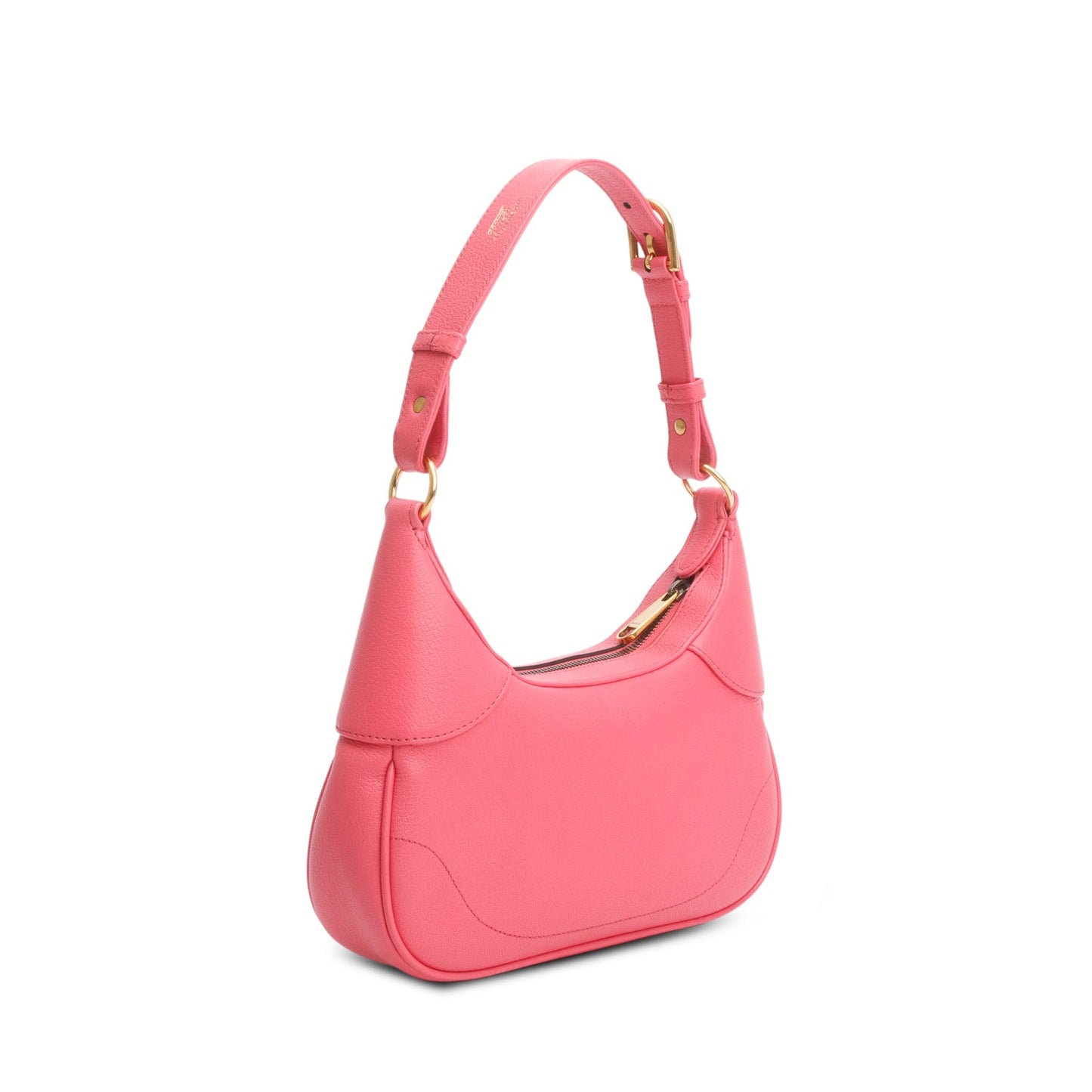 Gucci 2024 Pink Goatskin Small Aphrodite Shoulder Bag