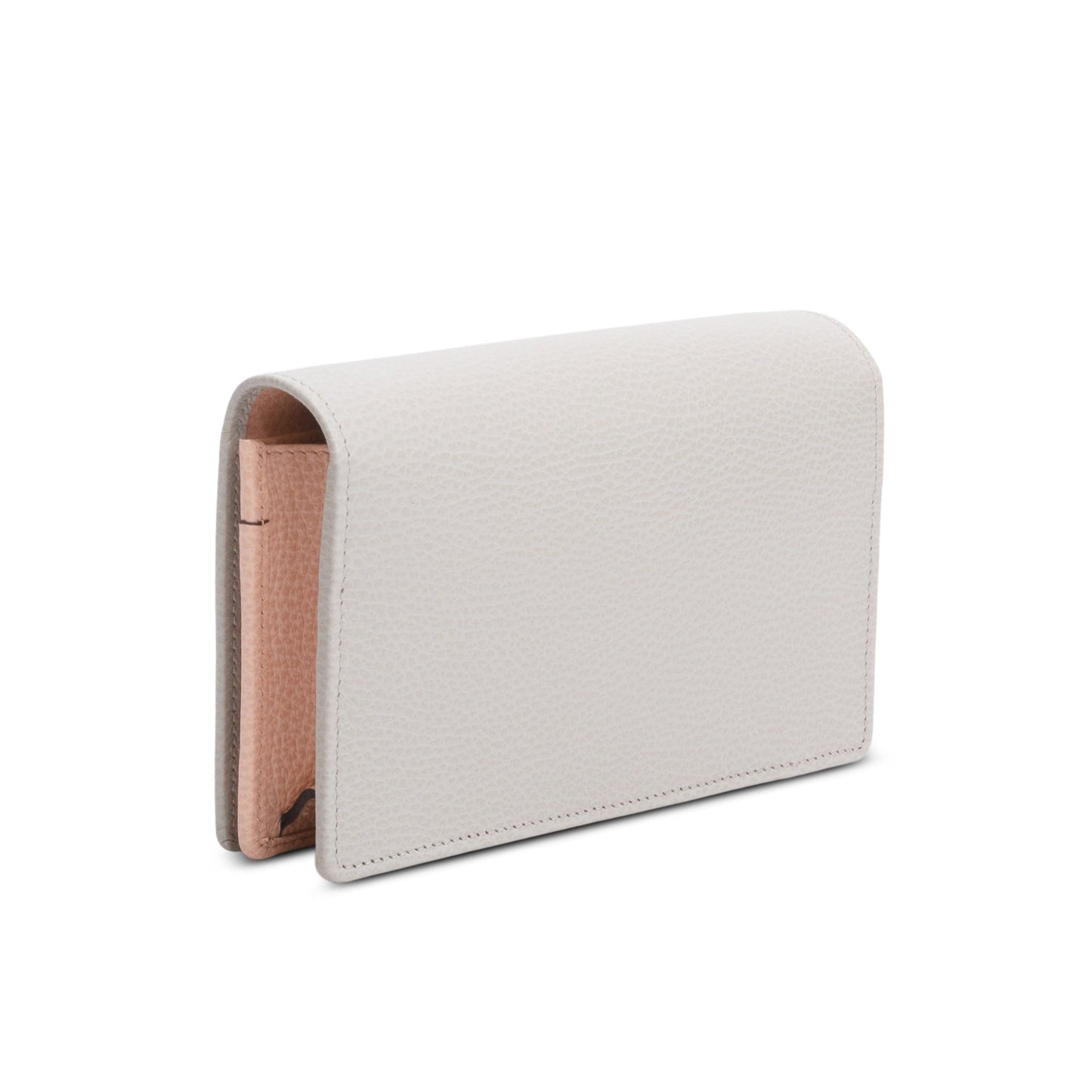 Gucci Grey/Pink Mini GG Marmont Chain Wallet