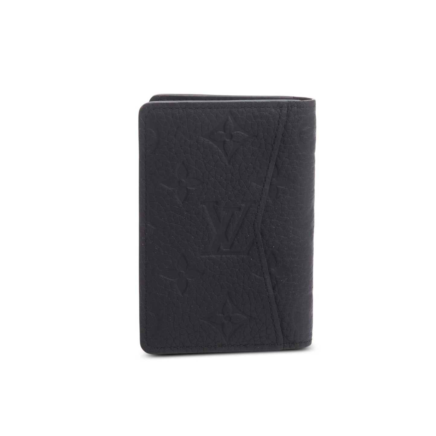 Louis Vuitton 2024 Monogram Shadow Leather Pocket Organizer