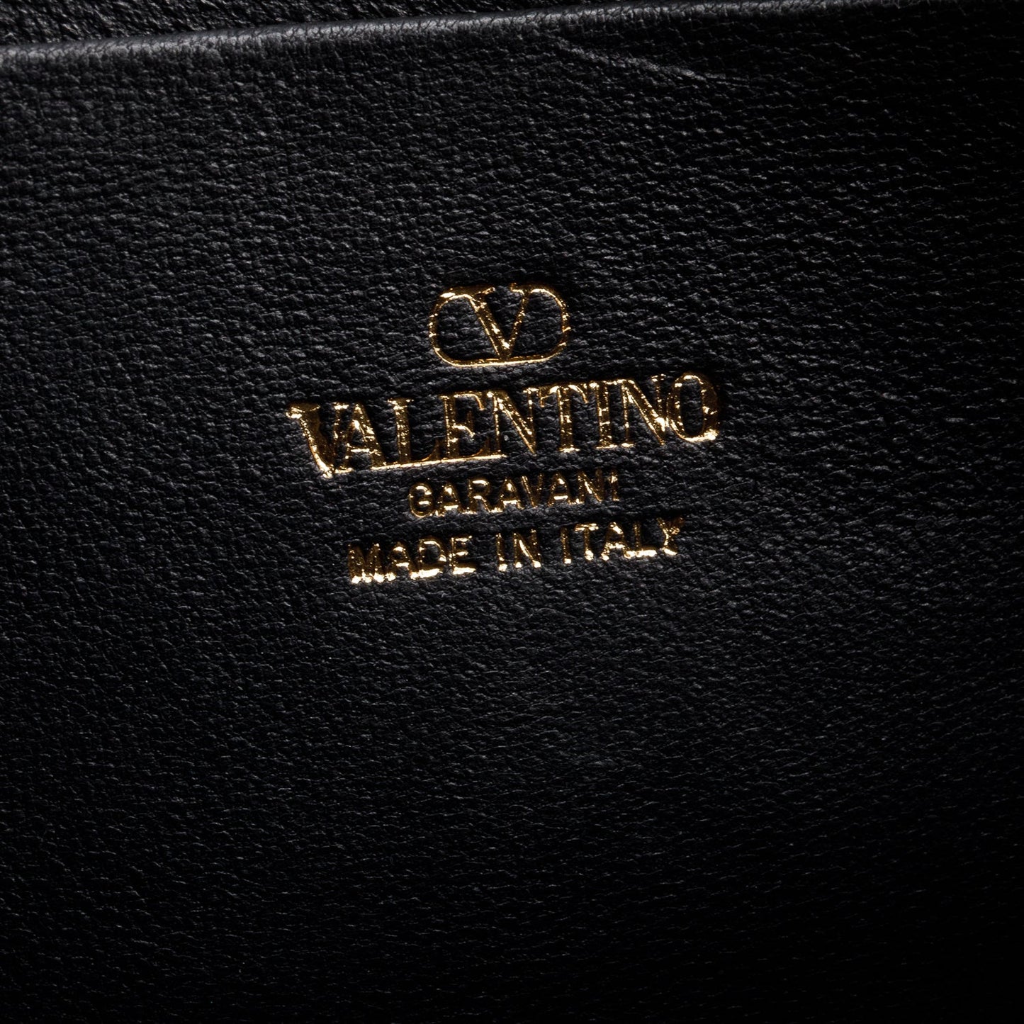 Valentino Black Nappa Mini Vlogo Moon Hobo Bag