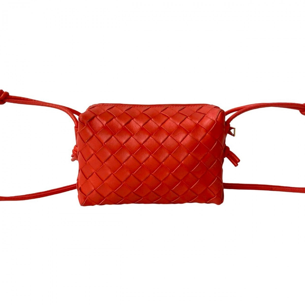 BOTTEGAVENETA Shoulder Bag leather Red Mini Loop