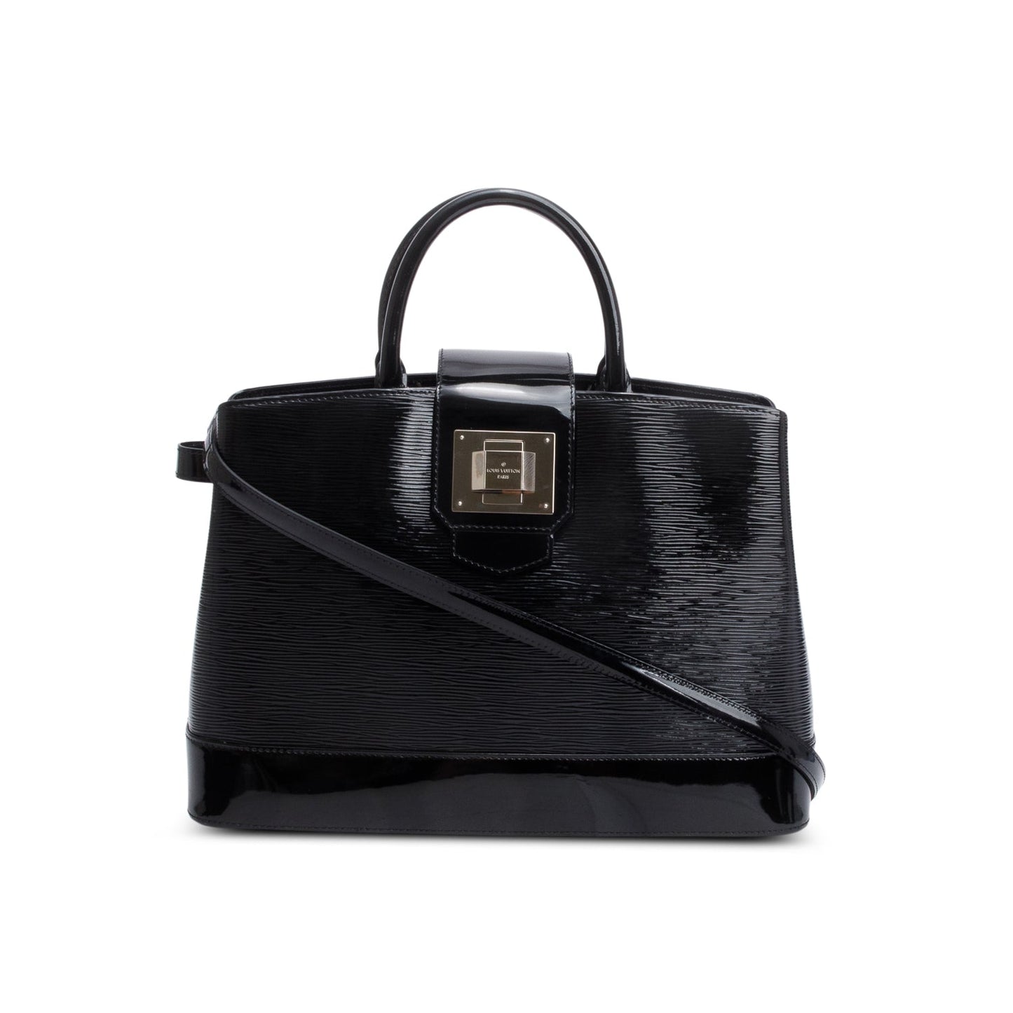 Louis Vuitton Black Electric Epi Leather Mirabeau GM