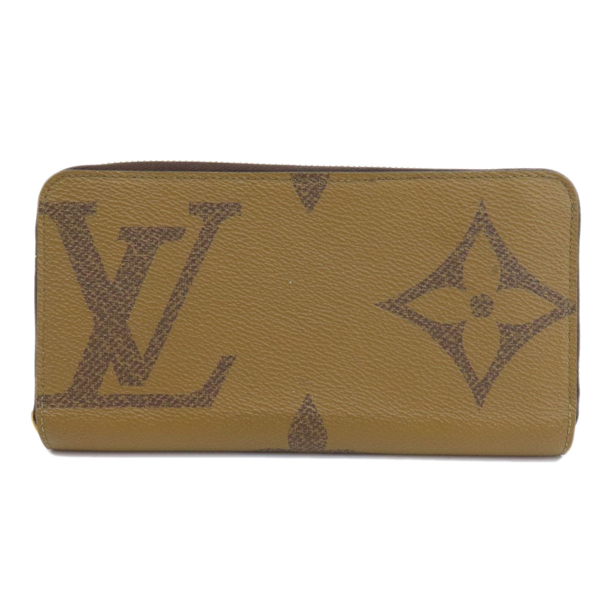 LOUIS VUITTON Long Wallet Purse M69353 Monogram reverse Brown Zippy wallet Women